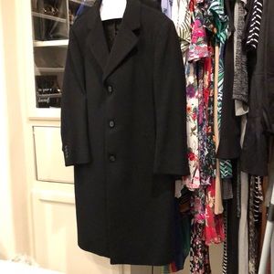🌟Men’s Black Wool Over Coat